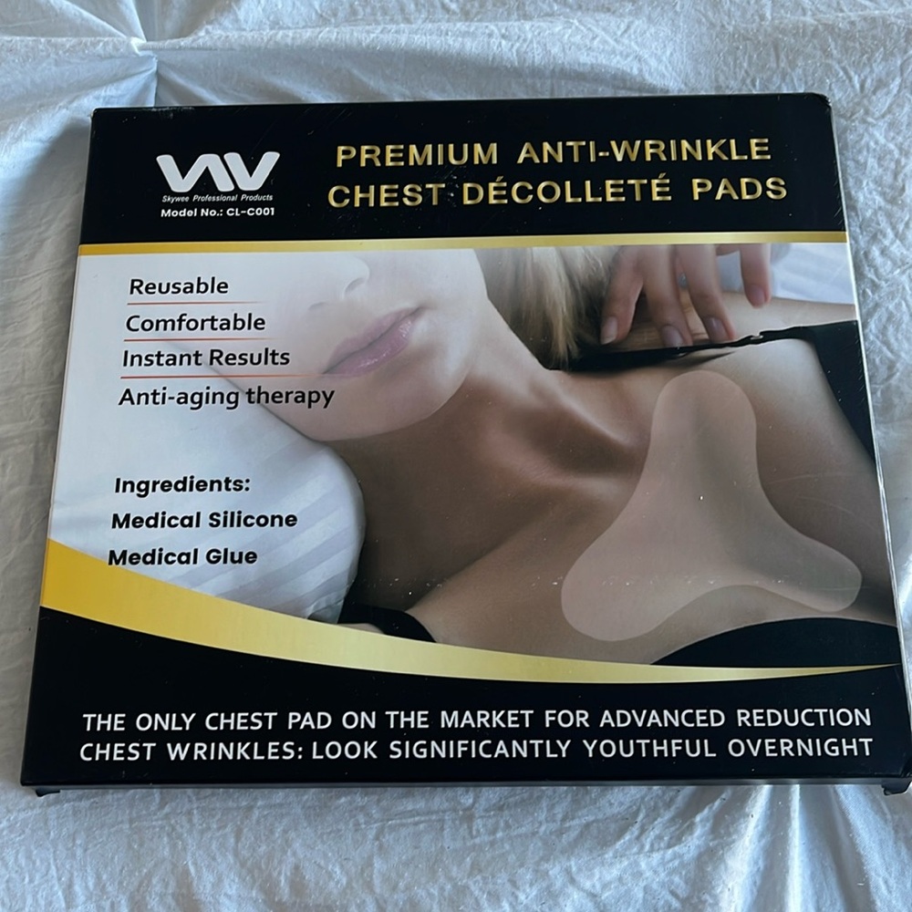 Never used anti wrinkle pads